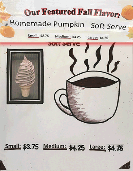 Fall Specialty Items